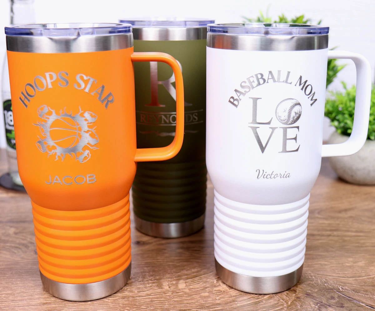 20oz Travel Mugs