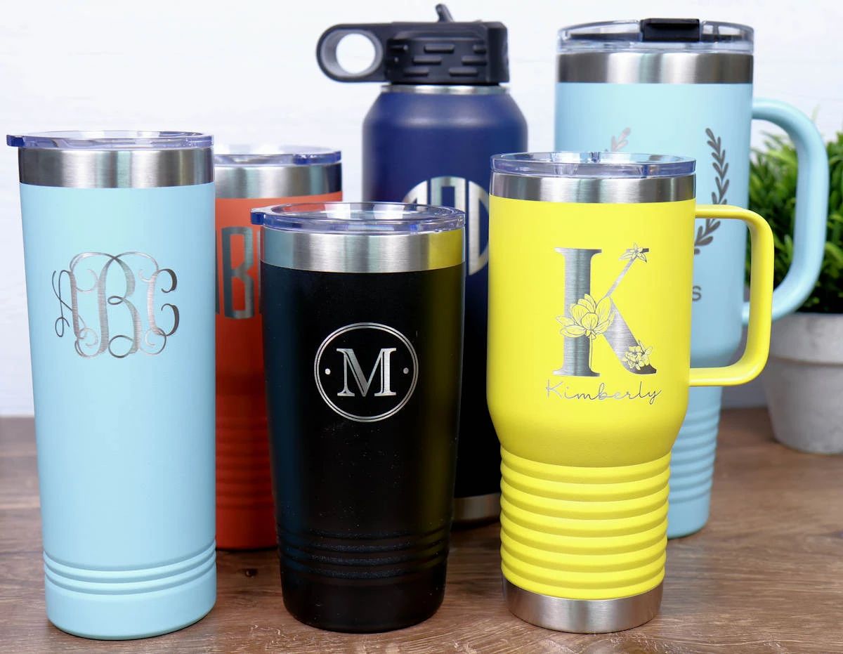 Monogram Tumblers