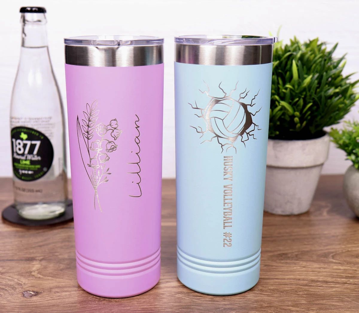 22oz Skinny Tumblers