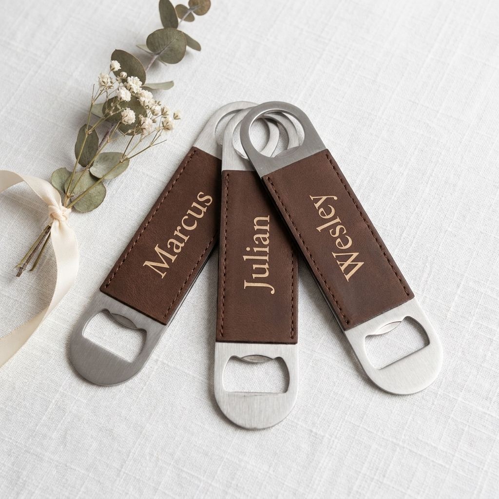 Wedding Usher Bottle Opener Set