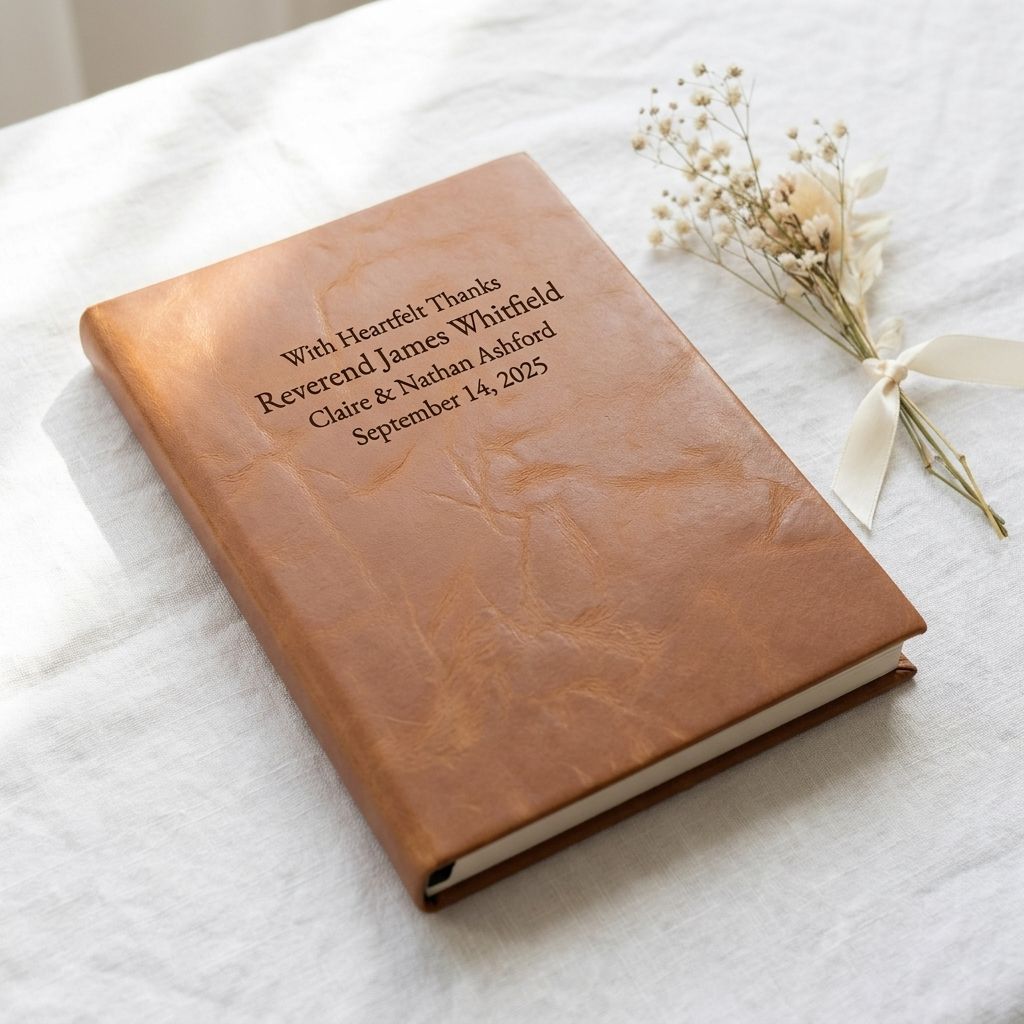 Officiant Engraved Journal