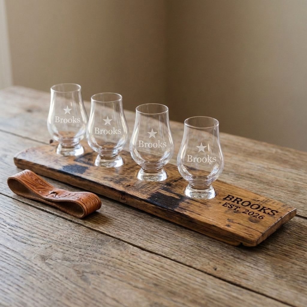 Bourbon Tasting Flight Set