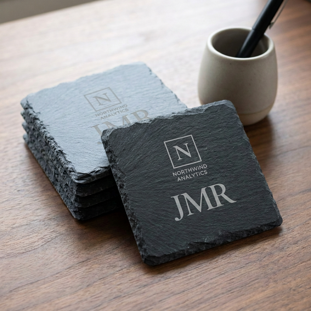 Engraved Welcome Coaster Set