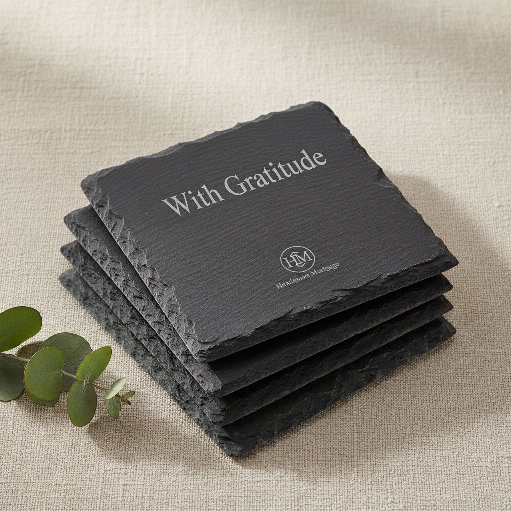 LO-to-Realtor Referral Coaster Set