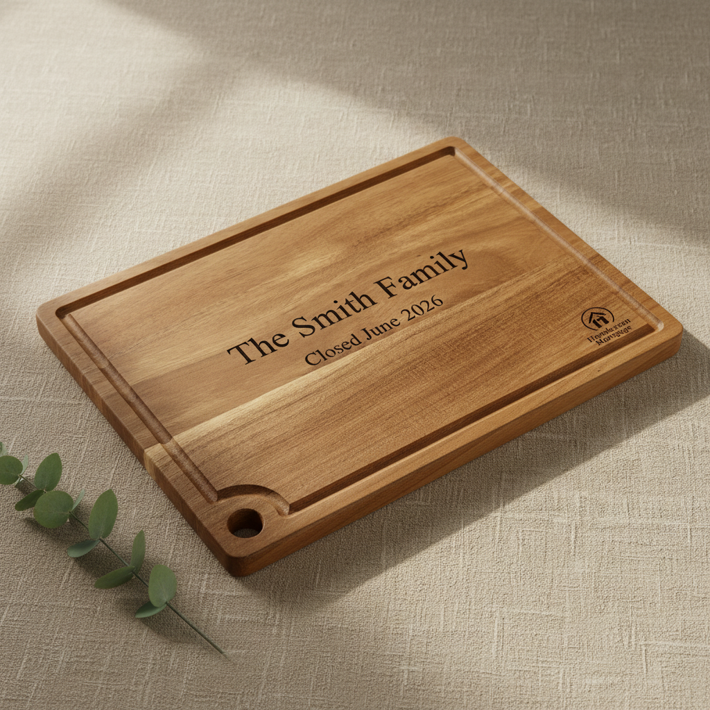 Loan Officer Logo Cutting Board