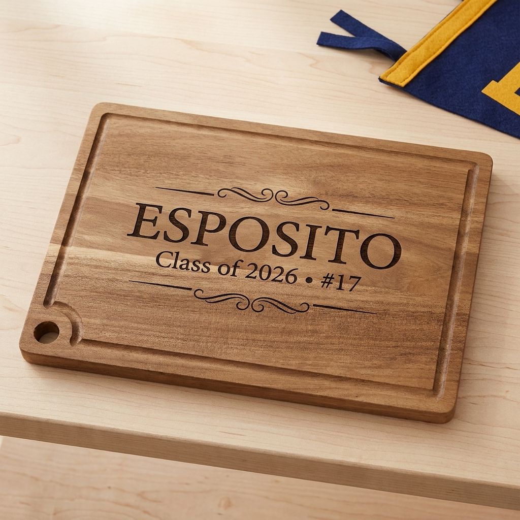 Senior Night Engraved Cutting Board