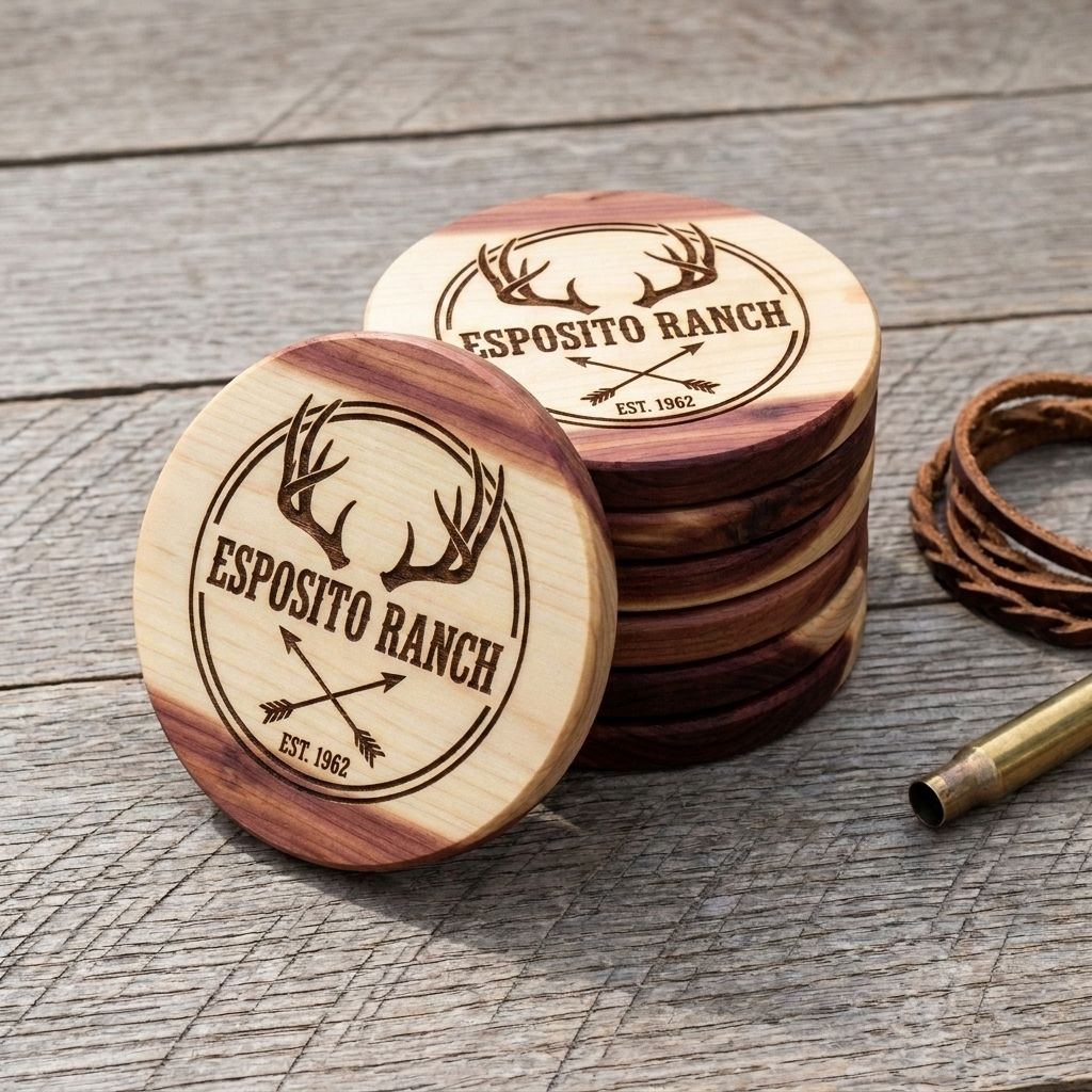 Ranch Brand Coaster Set (Bulk Guest Gift)