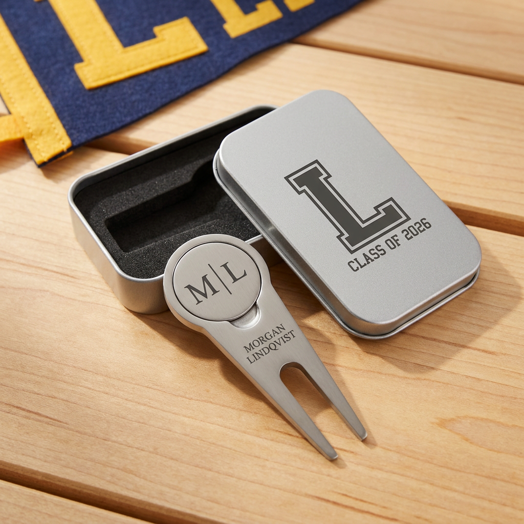 Golf Divot Tool with Gift Tin