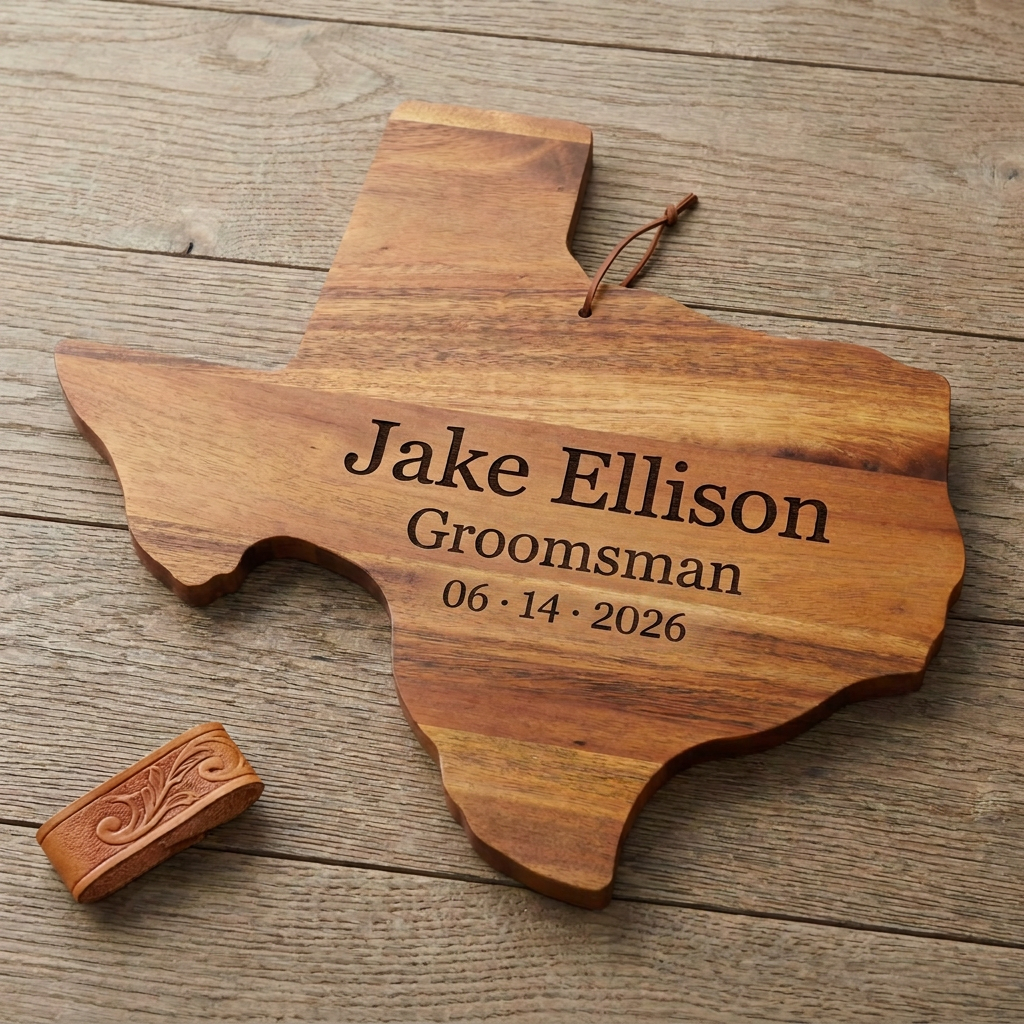 Texas-Shape Cutting Board