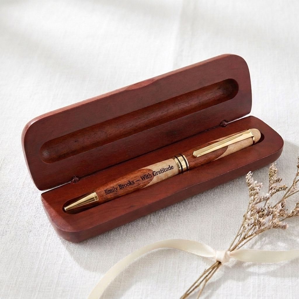 Wedding Reader Engraved Pen Set