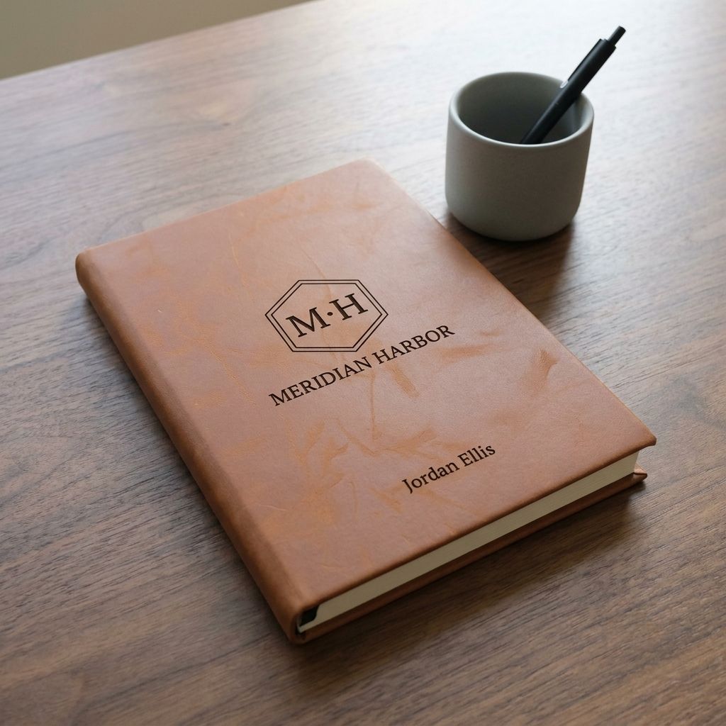 Engraved Branded Padfolio
