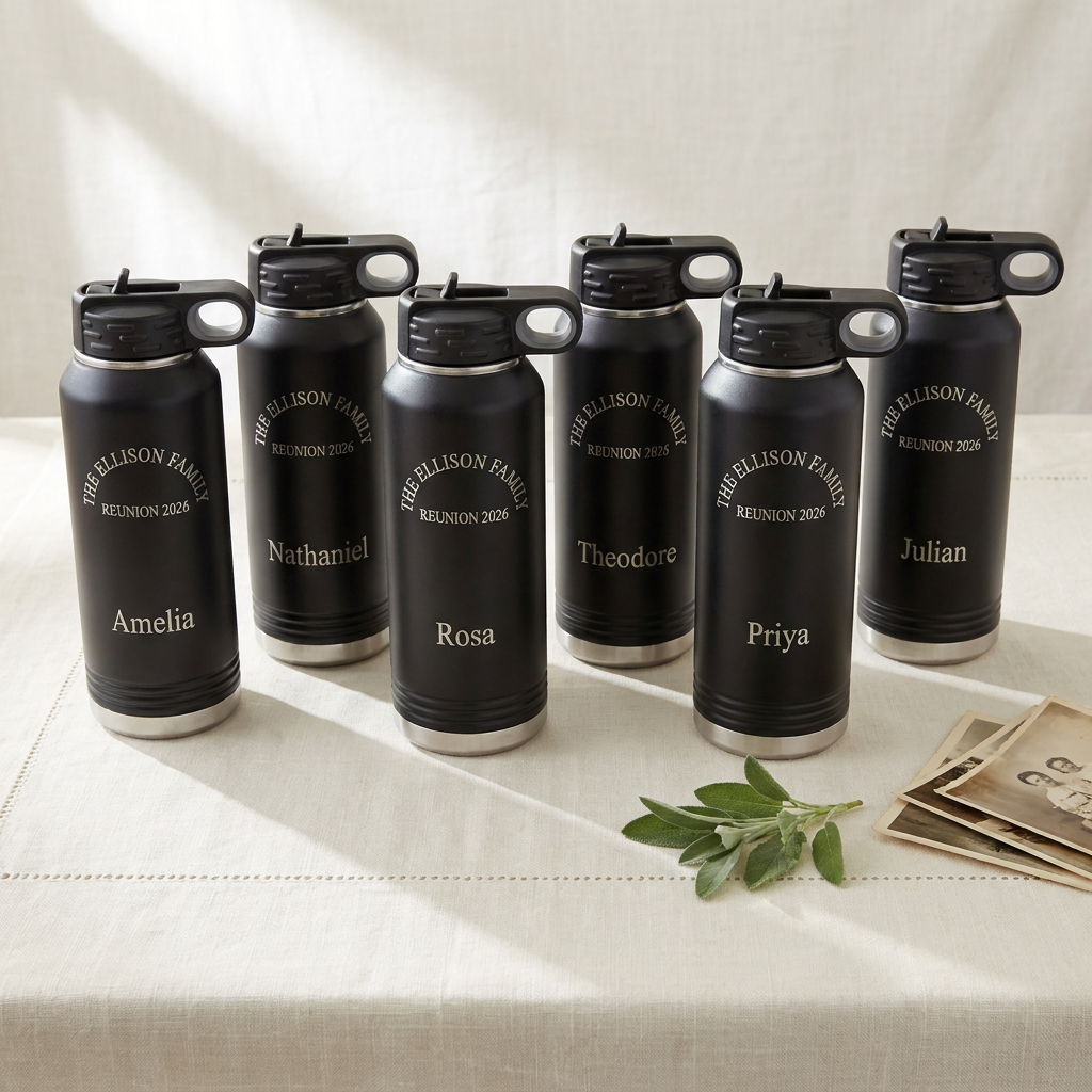 Family Reunion Bulk Tumblers (Per-Attendee Named)
