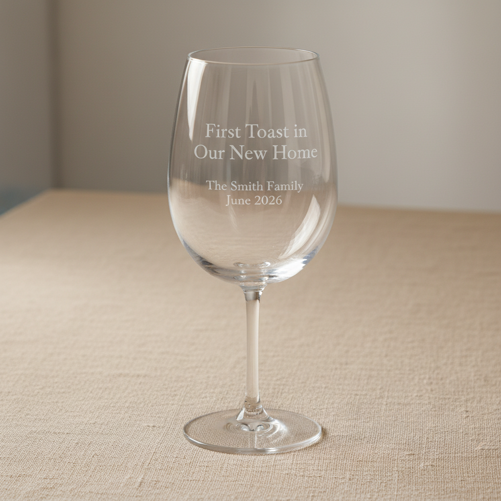 First Toast Wine Glass Pair