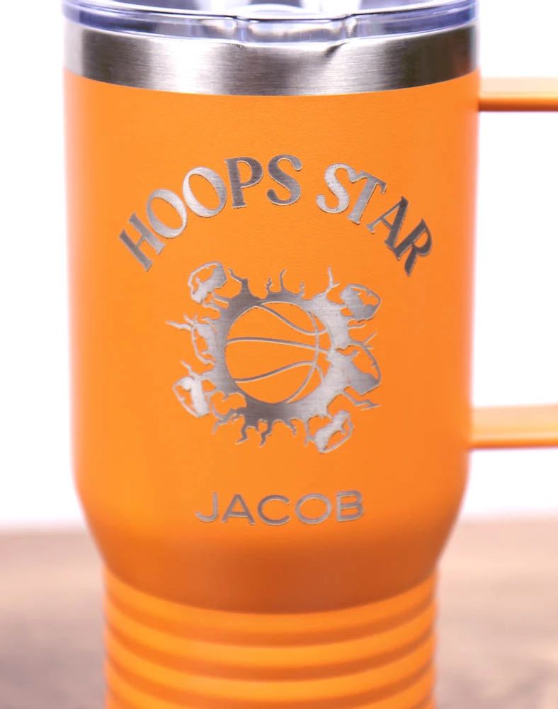 Travel Mug 20 oz. Vacuum Insulated Tumbler with Slider Lid - Sports