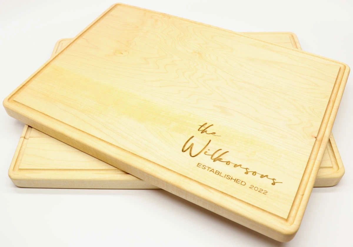 Maple Cutting Board - Family