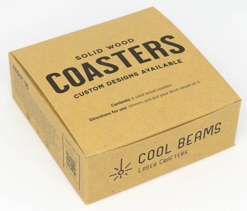 Austin Texas Solid Wood Coasters