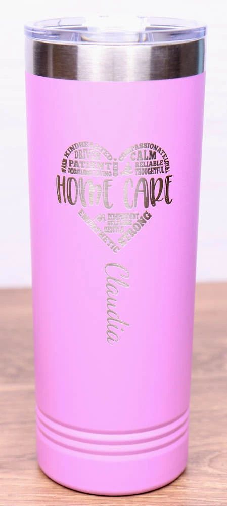 Skinny 22 oz. Vacuum Insulated Tumbler with Slider Lid - Occupation