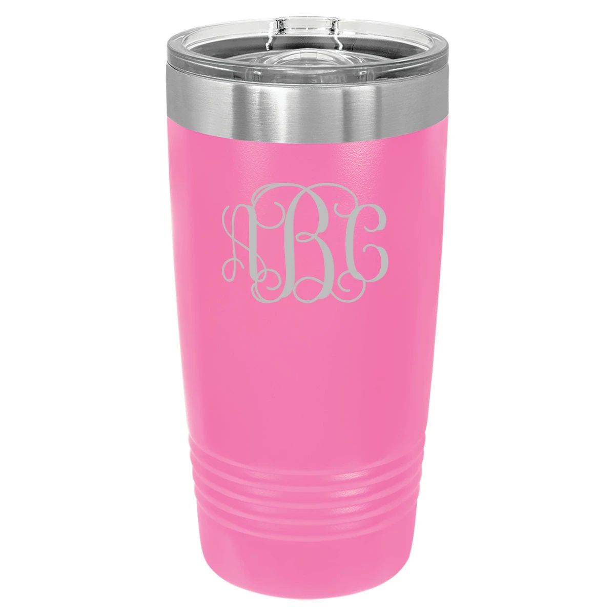 20 oz. Vacuum Insulated Tumbler with Slider Lid - Monogram
