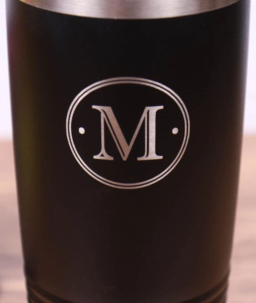 20 oz. Vacuum Insulated Tumbler with Slider Lid - Monogram