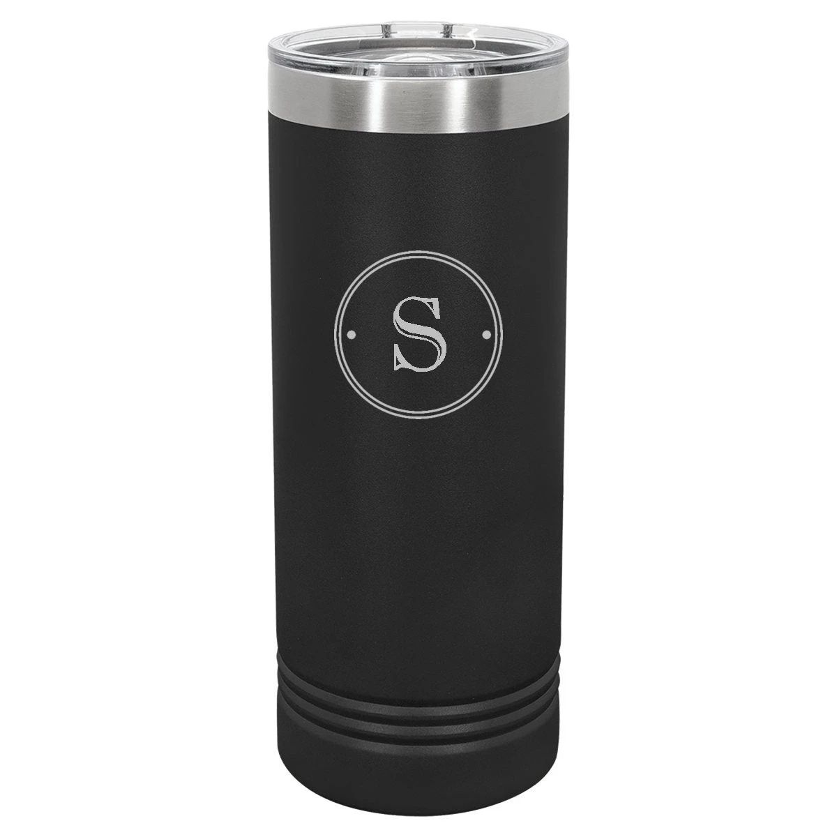 Skinny 22 oz. Vacuum Insulated Tumbler with Slider Lid - Monogram