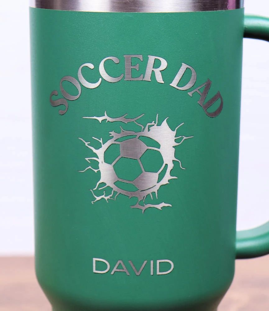 Travel Mug 40 oz. Vacuum Insulated Tumbler with Straw - Sports