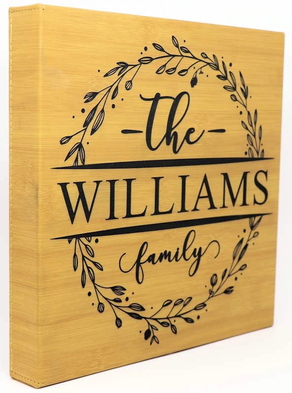 Family Sign - 10"x10" Leatherette