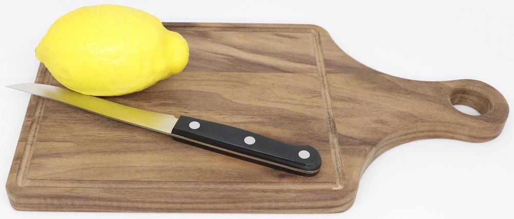 Walnut Paddle Style Cutting Board - Couples