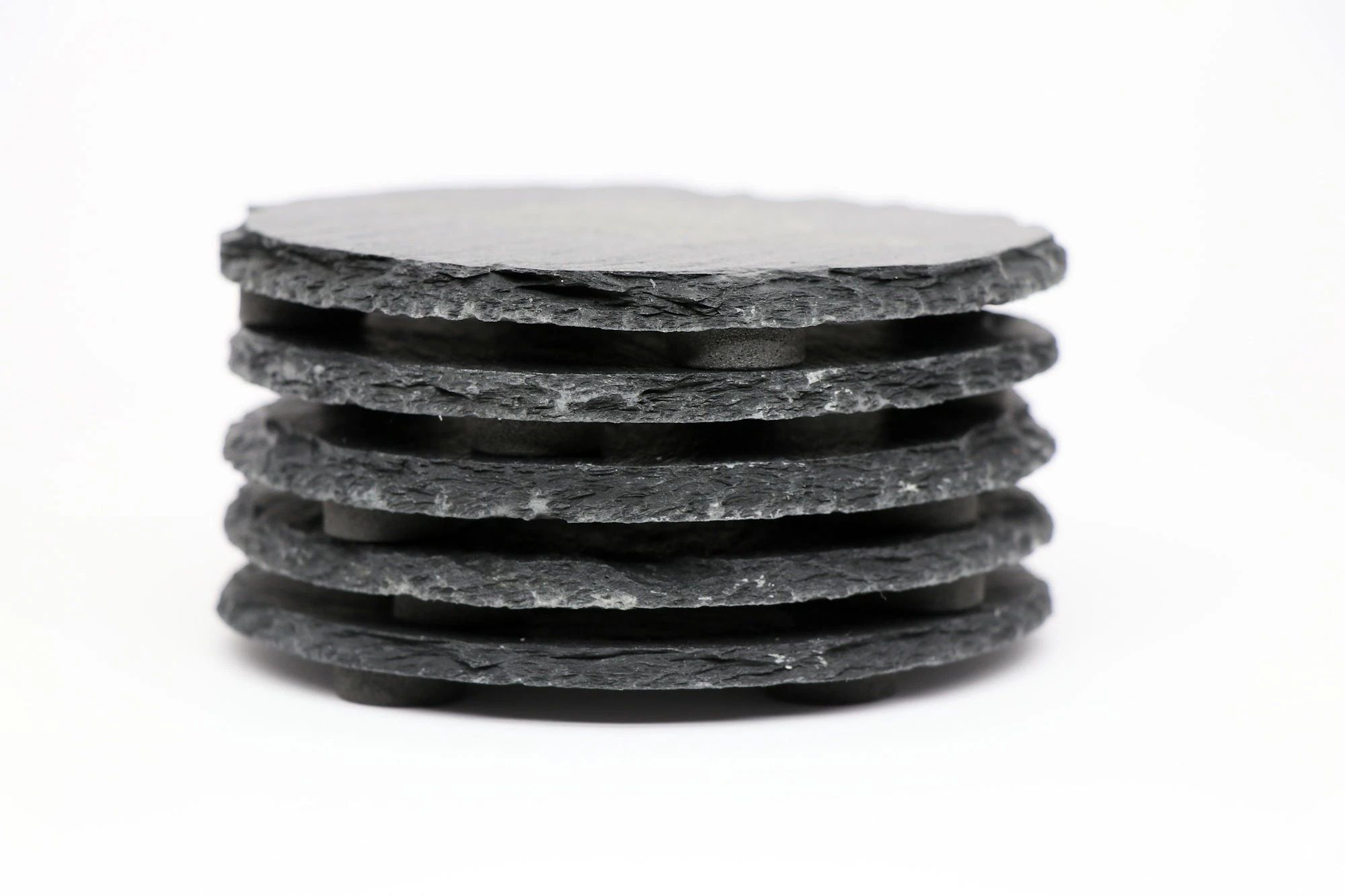 UFO Coaster Set - Round Slate